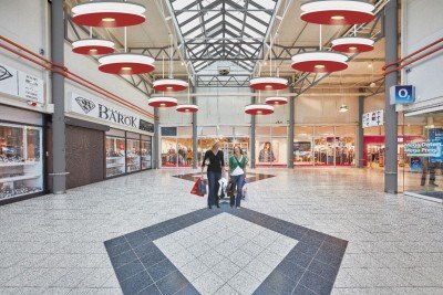 Modernisierung Mall / Fassadengestaltung Südring Center Rangsdorf